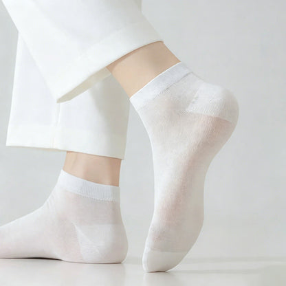 Silk Breathable Ankle Socks (4 Pairs) - image 2