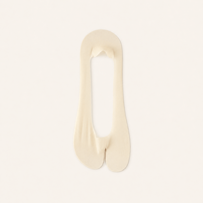 Ice Silk Tabi No Show Socks(4 Pairs) - Nude - EU39-45(US6-11) - image 7