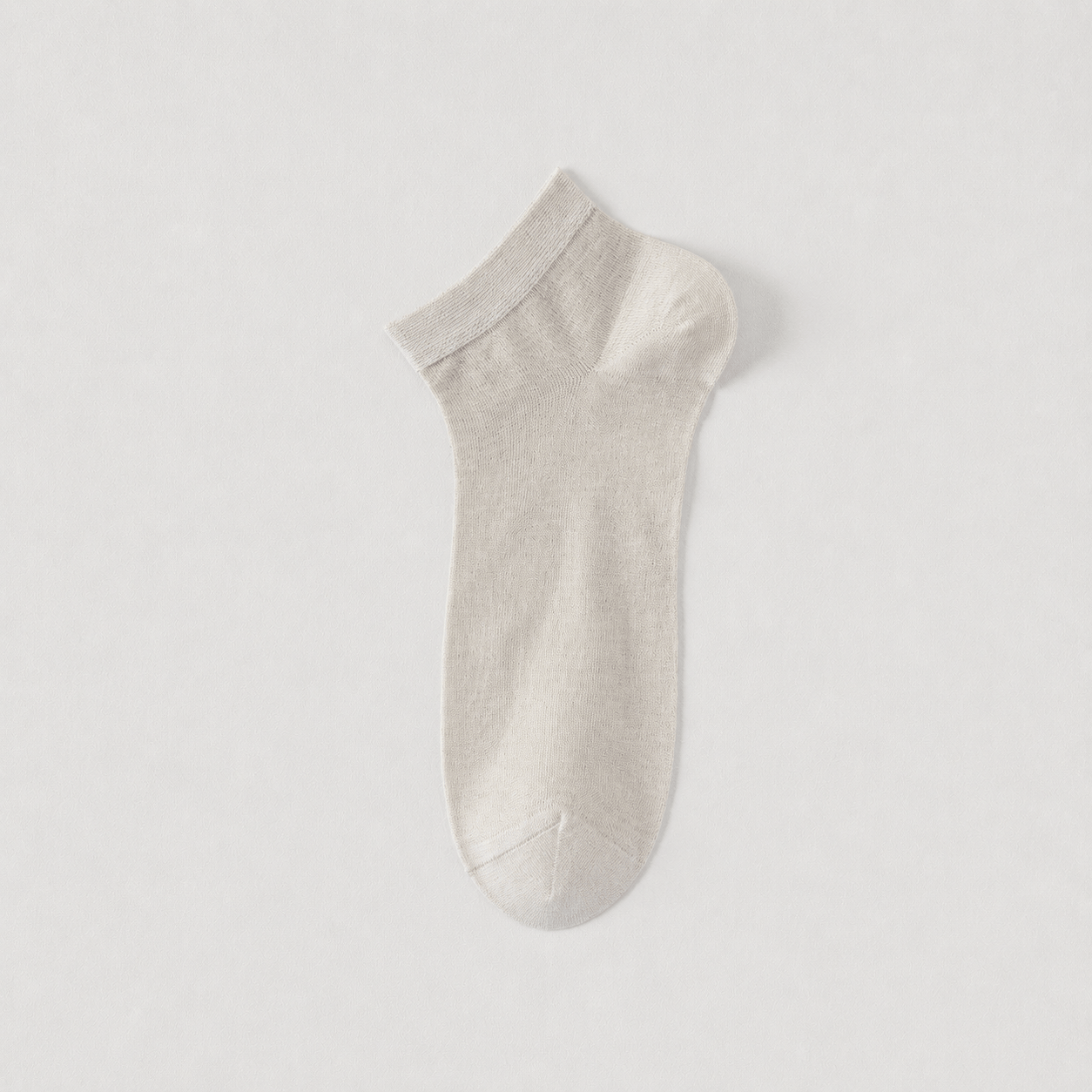 Silk Breathable Ankle Socks (4 Pairs) - Khaki - EU38-45(US5-11) - image 7
