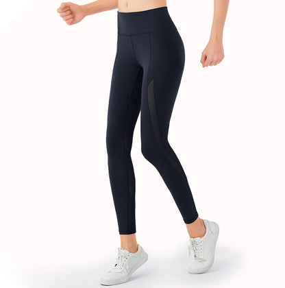 Sculpt Mesh Yoga Leggings - Black - XL - image 0