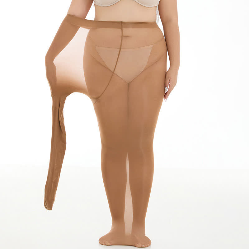 Shaping High Waist Pantyhose(3 Pairs) - image 2