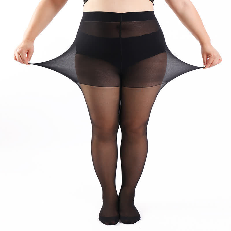 High Waist Shaping Pantyhose(3 Pairs) - image 4