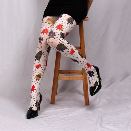 Butterfly Print Daily Pantyhose - image 5