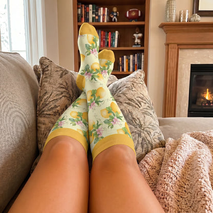 Plus Size Fruit Print Compression Socks - image 2