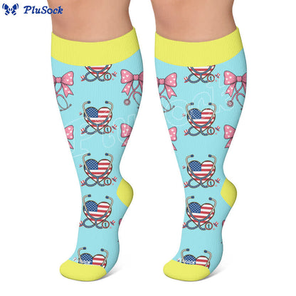 Plus Size Healthcare Compression Socks - image 7