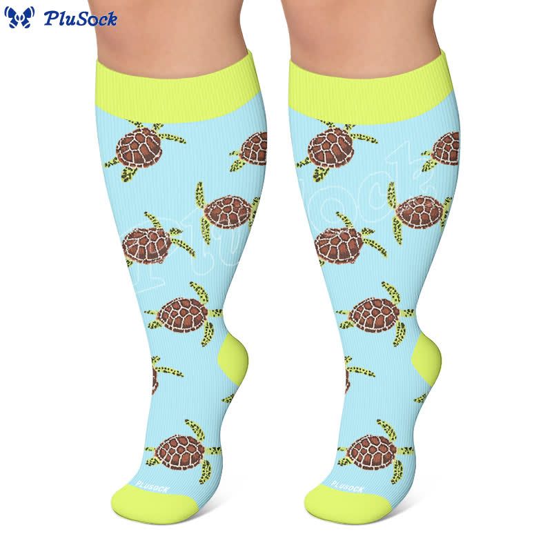 Plus Size Animal Compression Socks - image 7