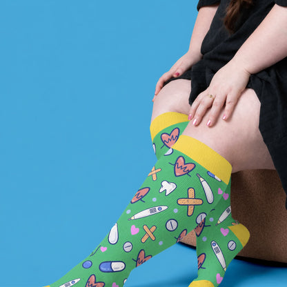 Plus Size Healthcare Compression Socks - image 1