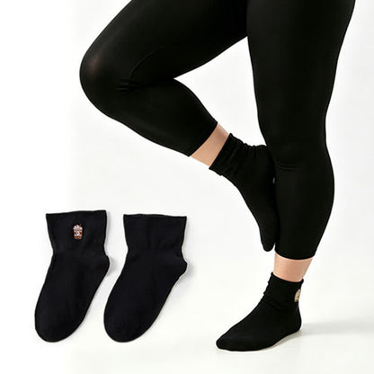 Soft Quarter Socks (2 Pairs) - Black - EU37-41(US4-8) - image 5