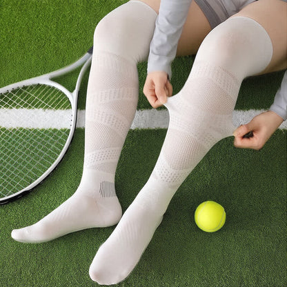 Breathable Over Knee Compression Socks(2 Pairs) - image 1