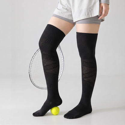 Breathable Over Knee Compression Socks(2 Pairs) - image 3