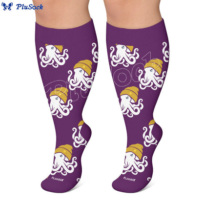Plus Size Trendy Octopus Compression Socks - image 6
