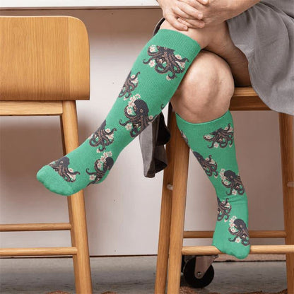 Plus Size Trendy Octopus Compression Socks - image 3