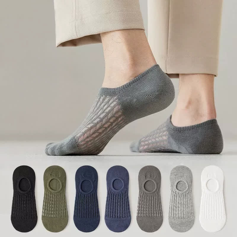 Breathable Mesh No Show Socks(7 Pairs) - image 0