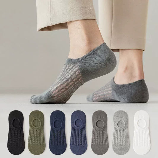 Breathable Mesh No Show Socks(7 Pairs) - image 0