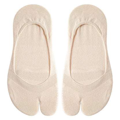 Soft Tabi No Show Socks(3 Pairs) - image 6