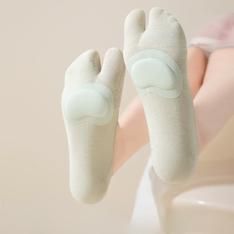 Soft Tabi No Show Socks(3 Pairs) - image 3