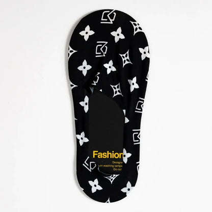 Playful Cartoon Animal Print No Show Socks(7 Pairs) - G - EU39-44(US6-10) - image 5