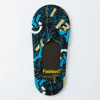 Graffiti No Show Socks(7 Pairs) - E - EU39-44(US6-10) - image 14