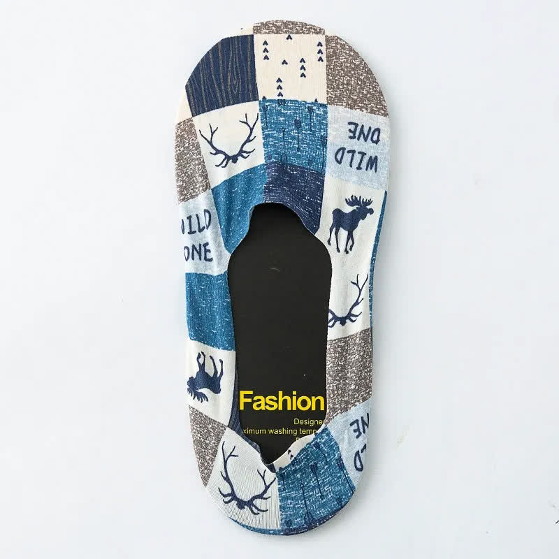 Graffiti No Show Socks(7 Pairs) - D - EU39-44(US6-10) - image 13
