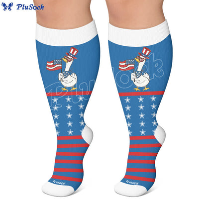 Plus Size Eagle Standard Compression Socks - image 5