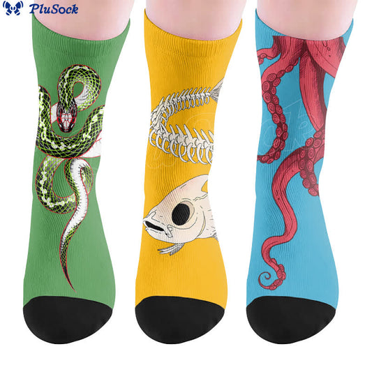 Animal Poses Socks - image 0