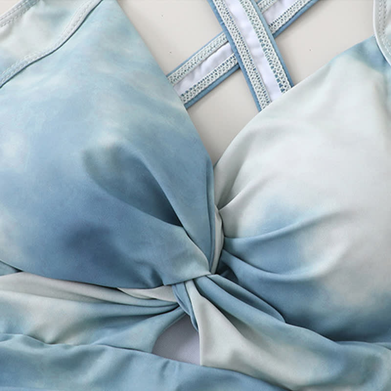 Ocean Mist Ruched Swimwear - image 4