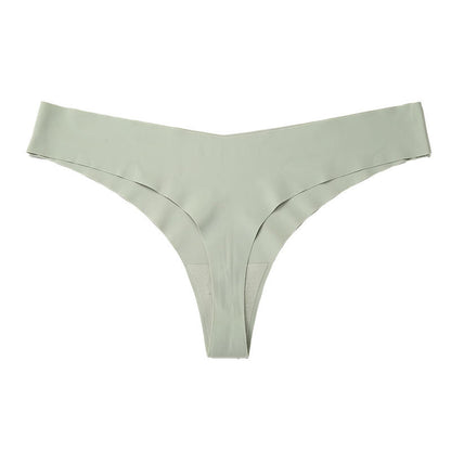 Smooth Low Rise Seamless Panties(3 Packs) - Green - XXL - image 17