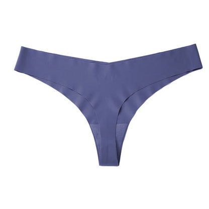Smooth Low Rise Seamless Panties(3 Packs) - Dark Blue - XXL - image 20