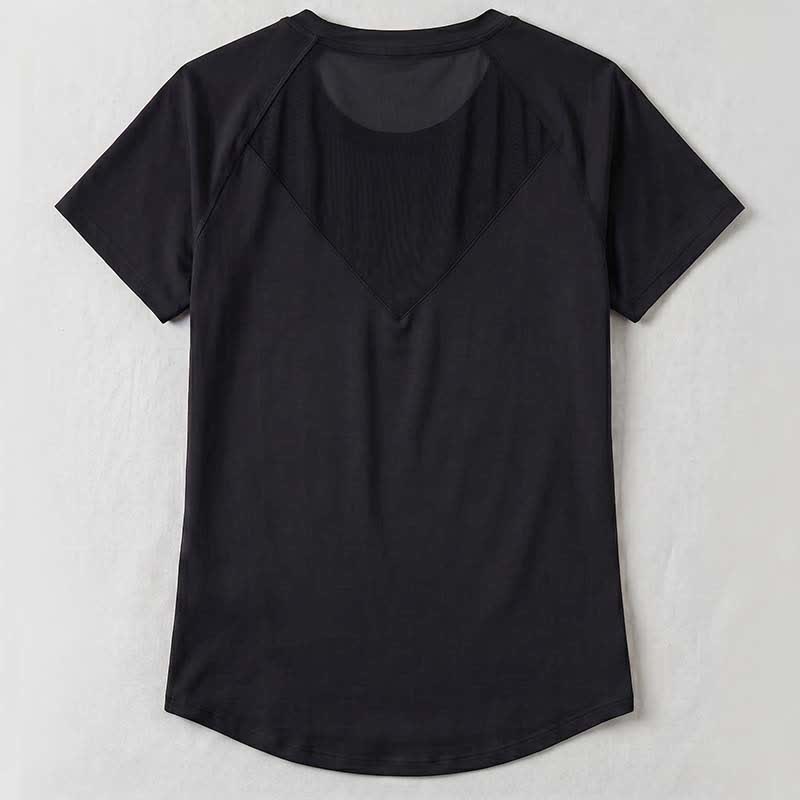 Plus Size Mesh Back Active Yoga Top - image 9