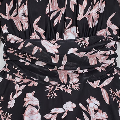 Floral Square Neck Swim Dress - image 10