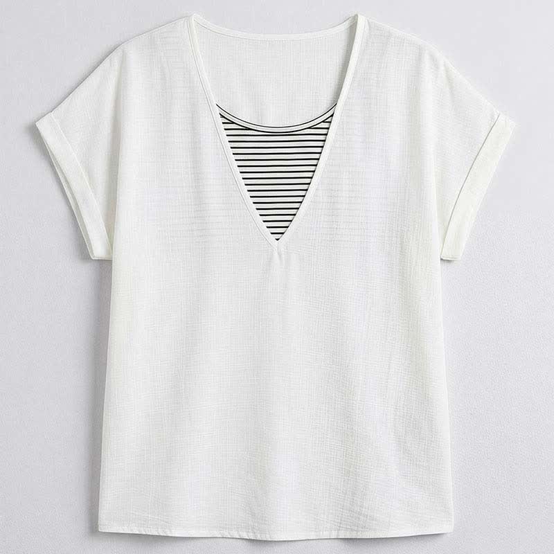 Plus Size Mesh Back Top - image 5