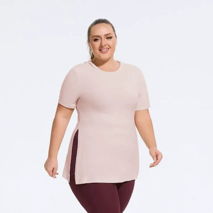 Plus Size Side-Slit Everyday Top - image 4
