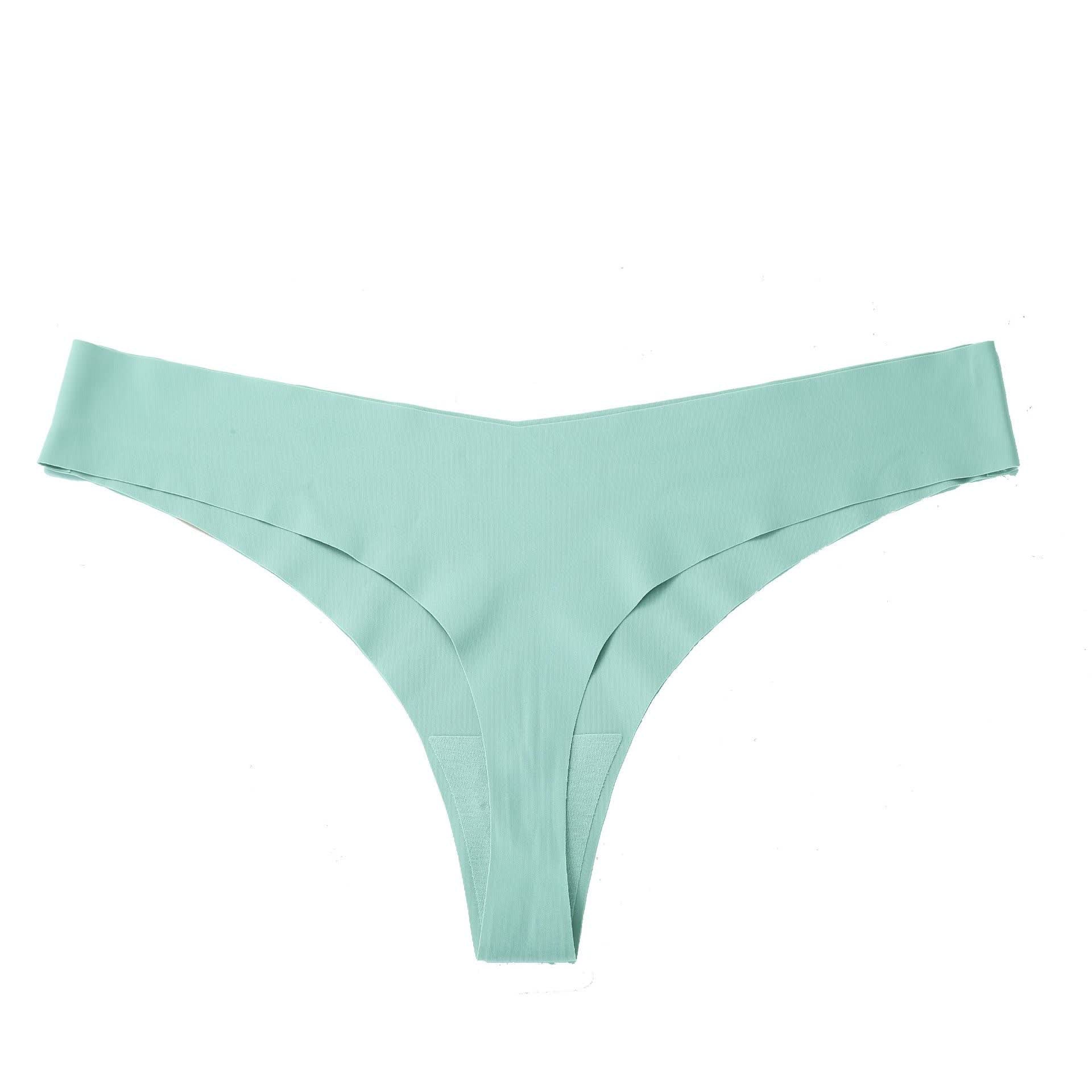 Smooth Low Rise Seamless Panties(3 Packs) - Lake Blue - XXL - image 21