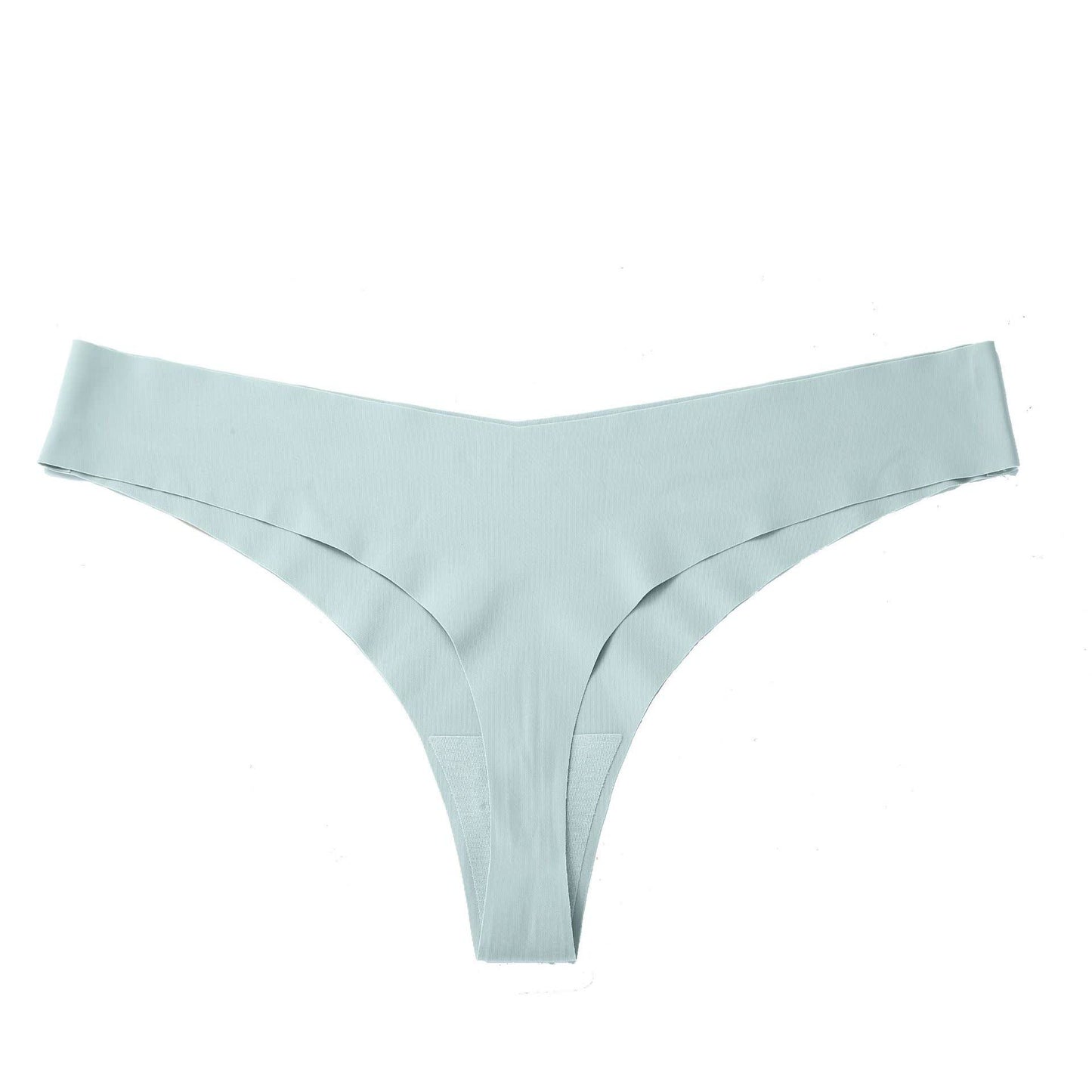 Smooth Low Rise Seamless Panties(3 Packs) - Light Blue - XXL - image 18