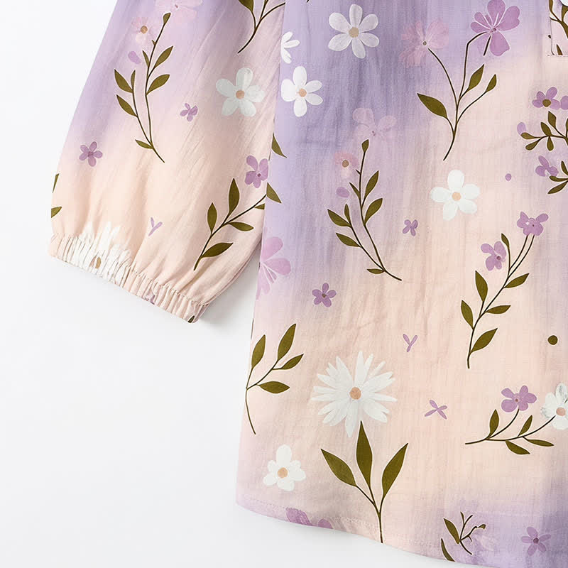 Plus Size Floral Square Neck Blouse - image 31