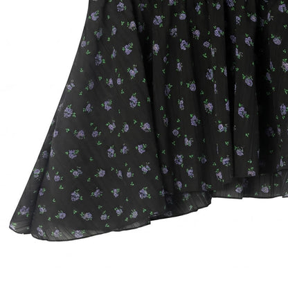 Plus Size Floral Chiffon Peplum Blouse - image 6