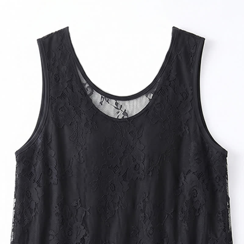 Plus Size Lace Mesh Blouse - image 5