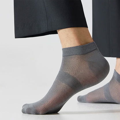 Air Mesh Sheer Ankle Socks(4 Pairs) - image 1