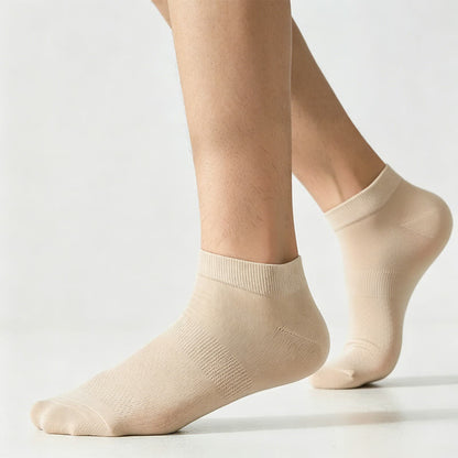 Air Mesh Sheer Ankle Socks(4 Pairs) - image 2