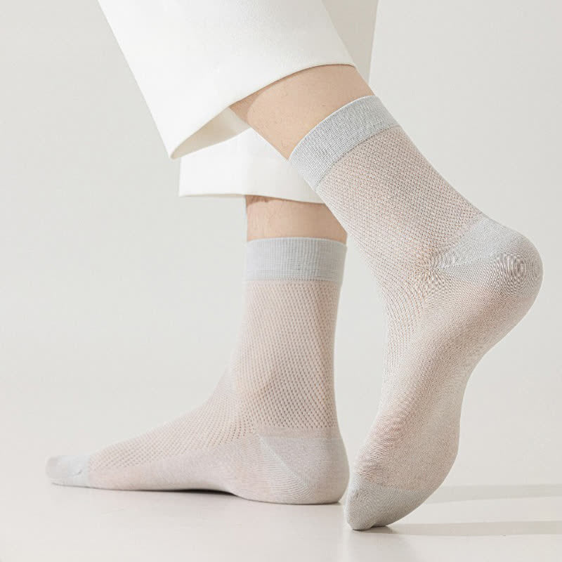 Air Mesh Quarter Socks(6 Pairs) - image 1