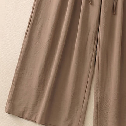 Soft Stretch Wide Leg Casual Pants - image 20