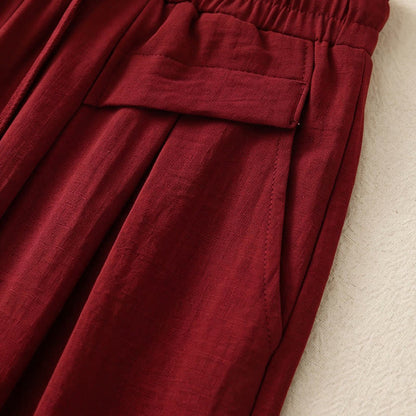 Soft Stretch Wide Leg Casual Pants - image 28