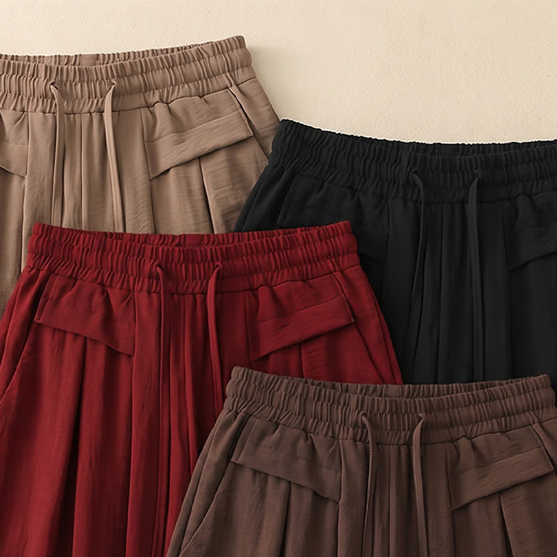 Soft Stretch Wide Leg Casual Pants - image 21