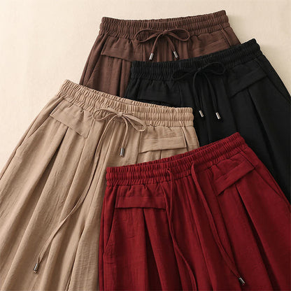 Soft Stretch Wide Leg Casual Pants - image 23