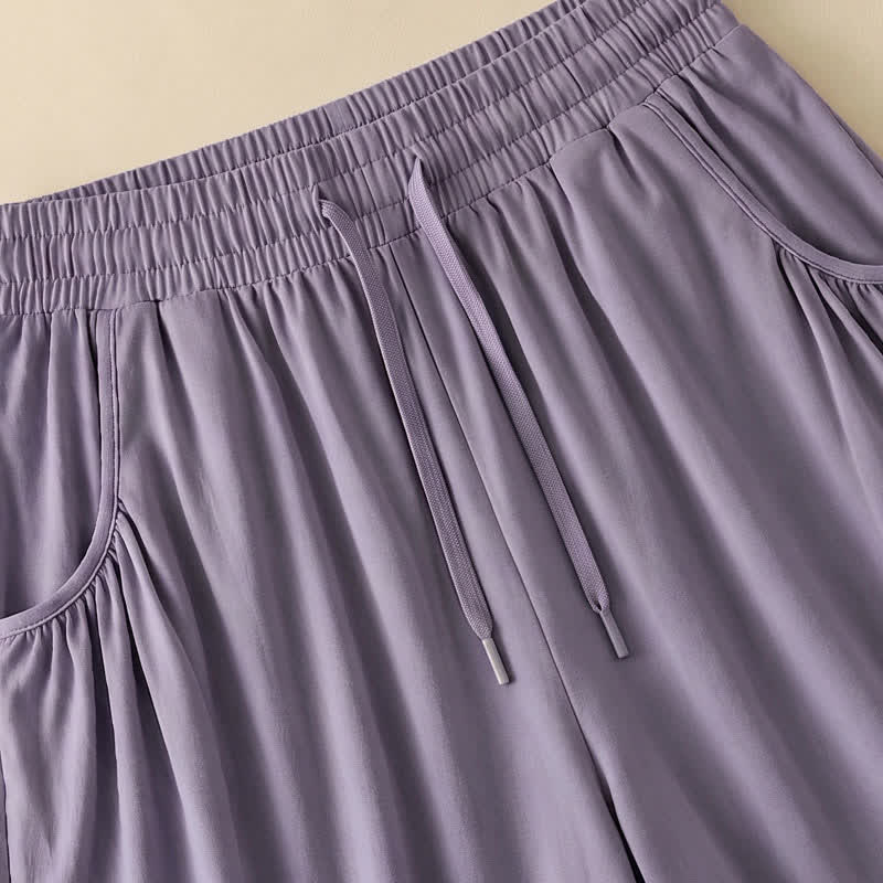 Relaxed Drawstring Lounge Pants - image 0
