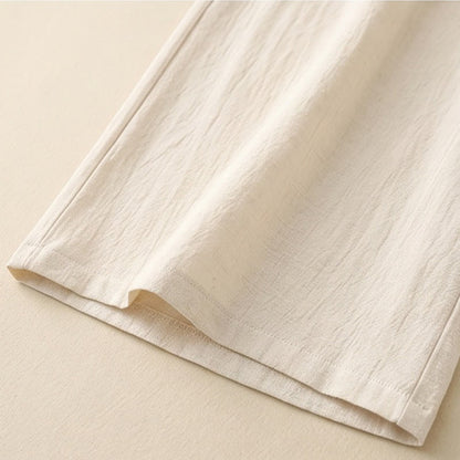 Linen Feel Wide Leg Pants - image 12