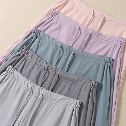 Ice Silk Drawstring Lounge Pants - image 6