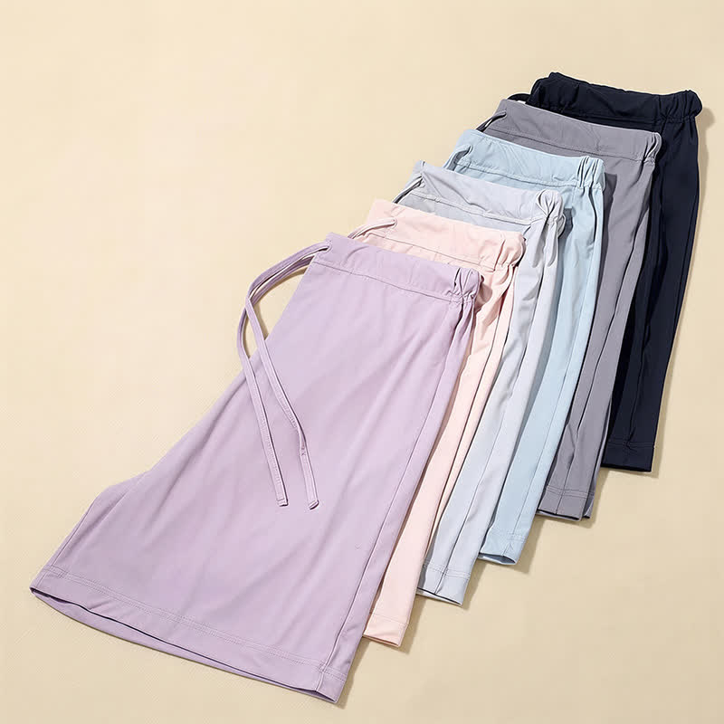 Ice Silk Drawstring Lounge Pants - image 14
