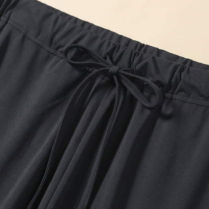 Ice Silk Drawstring Lounge Pants - image 7