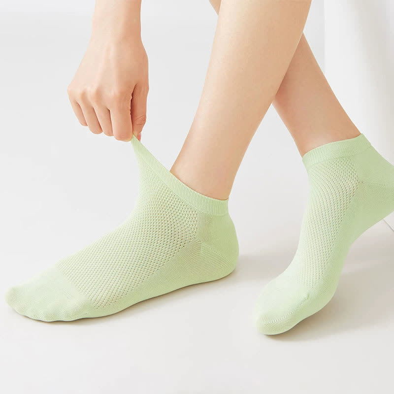 Breathable Mesh Ankle Socks(10 Pairs) - image 2
